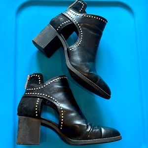 3 FOR $15! Zara studded ankle boots Size 7